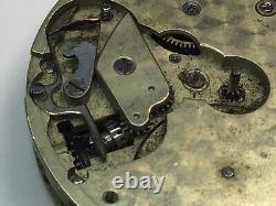 Patek Philippe For Tiffany Co Pocket Watch Movement Parts or Repair Rare Antique