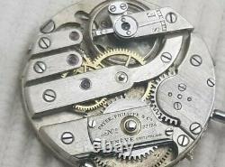 Patek Philippe Small Pocket Watch Movement and Dial