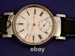 Patek Philippe watch with Rare Old Pocket Movement Antique Vintage Convert