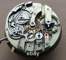 Perret & Fils Movement Chronograph Perfect Dial High Quality Run
