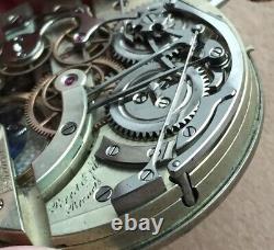 Perret & Fils Movement Chronograph Perfect Dial High Quality Run