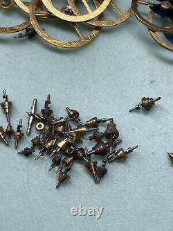 Pocket Watch Cylinder Escapement Parts Lot Most Are NOS