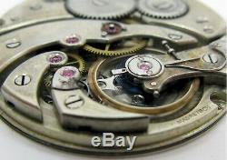 Pocket Watch Gruen Precision Movement chronometer balance 19 jewels adj. OF
