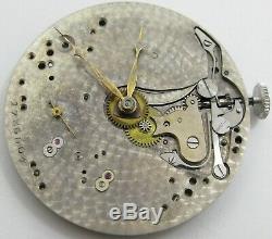 Pocket Watch J. Jurgensen for E. Gubelin Movement 19 jewels 6 adj. OF