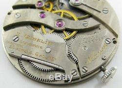 Pocket Watch J. Jurgensen for E. Gubelin Movement 19 jewels 6 adj. OF