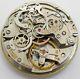 Pocket Watch Meylan Chronograph Movement 2 Counters For Parts. Valjoux 5