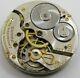 Pocket Watch Movement 16s Hamilton 974 P 17 Jewels Adjusted 2 Tone Open Face C