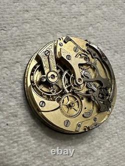 Pocket Watch Movement Chrono Chronograph