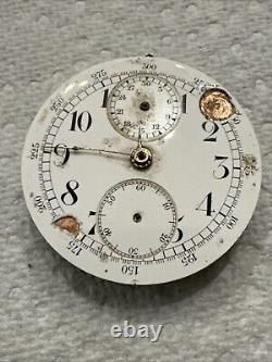 Pocket Watch Movement Chrono Chronograph