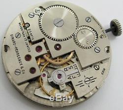 Pocket Watch Movement Girard Perregaux 17 jewels diam. 38.6 mm OF