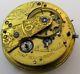 Pocket Watch Movement T. Blundell At Liverpool, Chain Fusee & Dustcover