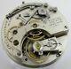 Pocket Watch Movement Waltham 1874 14s Chronograph For Project Or Parts. Hc