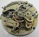 Pocket Watch Movement Waltham 1884 14s Split Second For Project Or Parts. Of