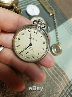 Pocket Watch lot Movements for parts or repair
