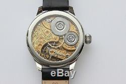 Pocket watch Movement converted to wristwatch Marriage