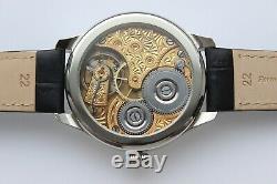 Pocket watch Movement converted to wristwatch Marriage