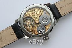 Pocket watch Movement converted to wristwatch Marriage