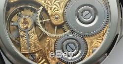 Pocket watch Movement converted to wristwatch Marriage