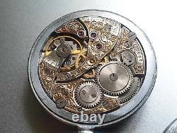 Pocket watch movement molnija 3602 15 rubies 1965 36,6mm