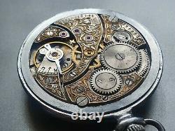 Pocket watch movement molnija 3602 15 rubies 1965 36,6mm
