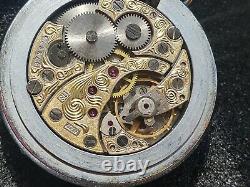 Pocket watch movement molnija 3602 18 rubies 36,6 mm