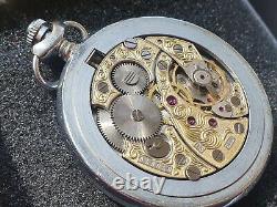 Pocket watch movement molnija 3602 18 rubies 36,6 mm