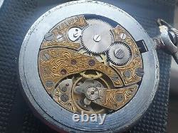 Pocket watch movement molnija 3602 18 rubies 36,6mm. Excellent accuracy