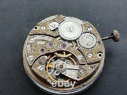 Pocket watch movement molnija (Luch) 3602 18 rubies 1958 36,6 mm
