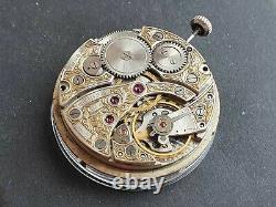 Pocket watch movement molnija (Luch) 3602 18 rubies 1958 36,6 mm
