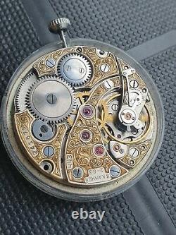 Pocket watch movement molnija (precision) 3602 18 rubies 36,6mm