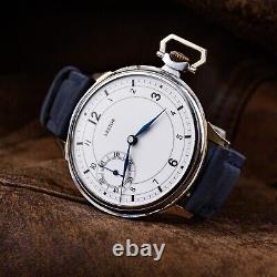 Pocket watch on wrist, swiss watch, mens wristwatch, exclusive watch, vintage watch