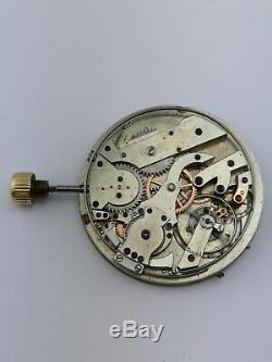 Possibly Unique High Grade Repeater Pocket Watch Movement Working To Restore