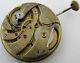 Quality Pocket Watch Movement Leroy Et Cie. Wolf Tooth Ratchet Wheel. Of
