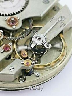 Quality Swiss Helical Hairspring Detent Escapement Pocket Watch Movement (R72)