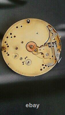 Quality Swiss Pocket Watch Chronograph movement signed +34029