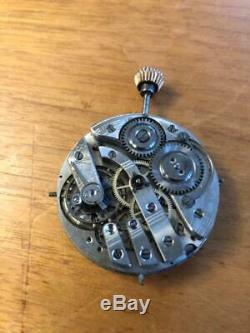 Quantiemes Perpetual Moonphase Calendar Pocket Watch Movement