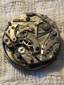 Quarter Repeater Pocket Watch Movement Working