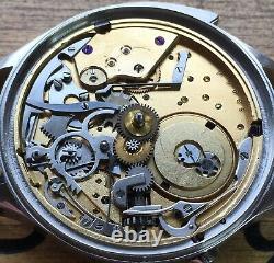 Quarter Repeater q. LeCoultre 1/4 Repetition Pocket Watch Movement Marriage