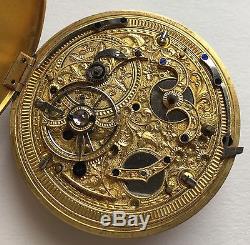 Quarter repeater Fusee Chinese market pocket watch movement repair project