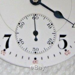 RARE Hamilton 16s 17j Grade 961/963 Pocket Watch Movement needs repair