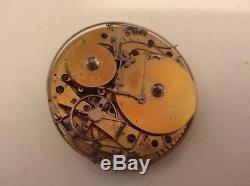 RARE Movement pocket watch repeater musical drum