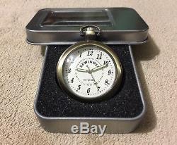 RARE Vintage Zeitstuck Pocket Watch with goofy backwards movement