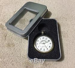 RARE Vintage Zeitstuck Pocket Watch with goofy backwards movement