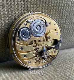 REPETITION 1/4 REPEATER 48 mm Pocketwatch Movement ca. 1900