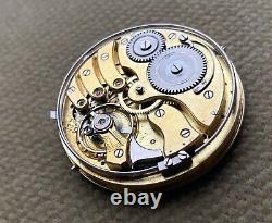 REPETITION 1/4 REPEATER 48 mm Pocketwatch Movement ca. 1900