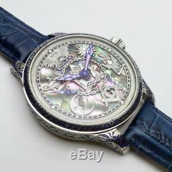 ROLEX Masonic Mother of Pearl Classic Marriage Pocket Watch Movement