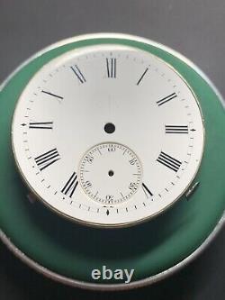 RUNNING LeCoultre quarter repeater wolfs-teeth pocket watch movement see desc