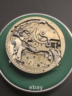 RUNNING LeCoultre quarter repeater wolfs-teeth pocket watch movement see desc