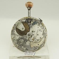 Rar! Repeater Chronograph Pocket watch Movement Men's Taschenuhr no fusee duplex