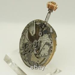 Rar! Repeater Chronograph Pocket watch Movement Men's Taschenuhr no fusee duplex